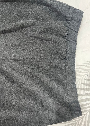 Gri Kadın Rahat Kesim eşofman alt - Görsel 4