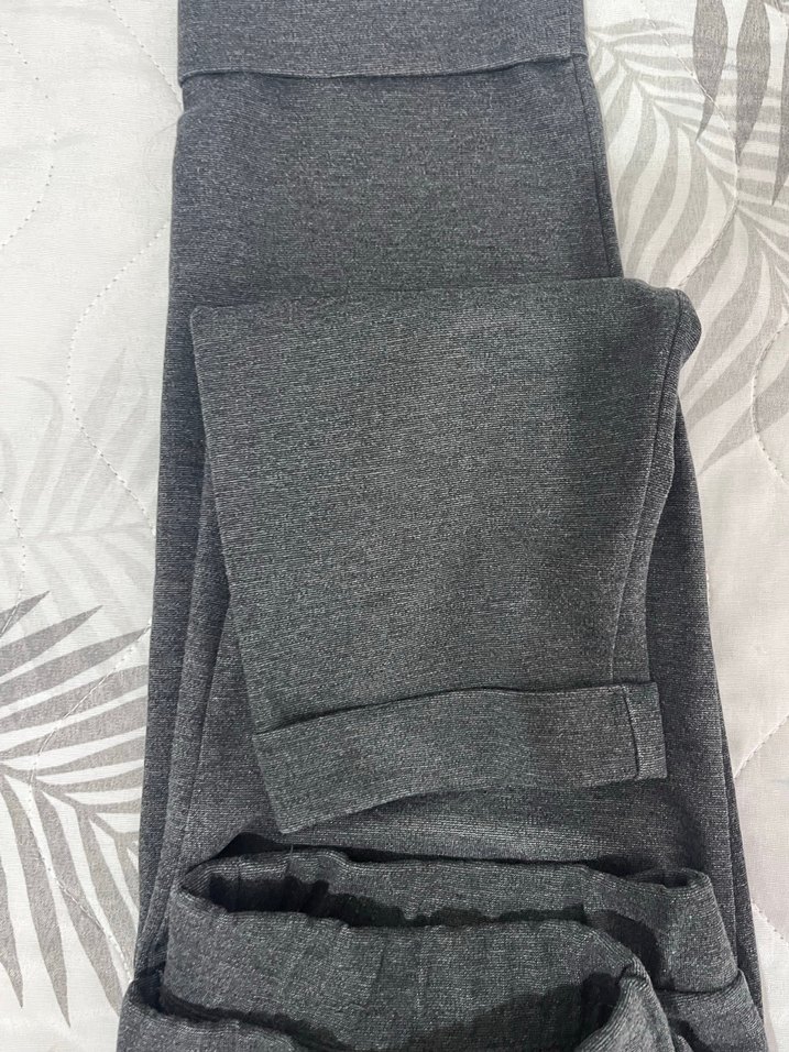 Gri Kadın Rahat Kesim eşofman alt - Görsel 5