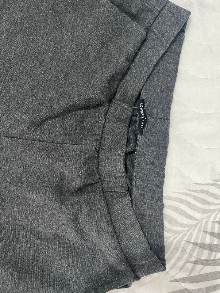 Gri Kadın Rahat Kesim eşofman alt - Görsel 3