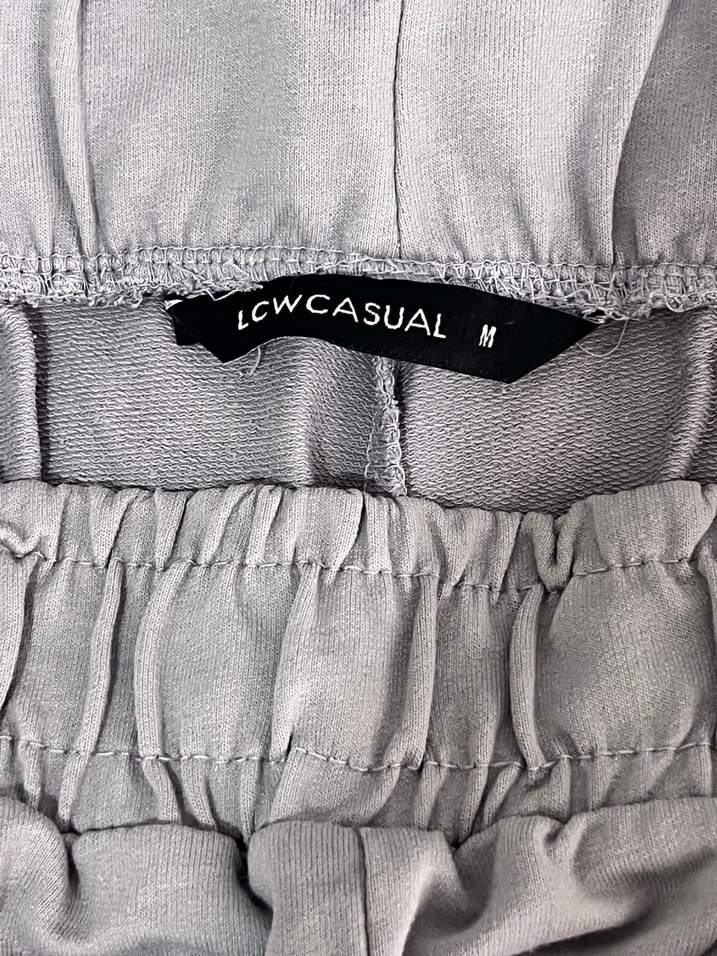 Gri Rahat Kesim Kadın Eşofman Altı - Görsel 5