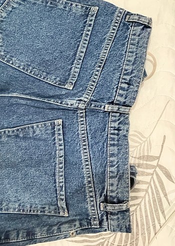 Kadın Mavi Midi Bol Kesim Kot Pantolon LCW - Görsel 8