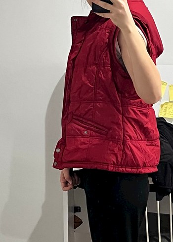 Kırmızı Kadın Kapitone Yelek LCW - Görsel 4