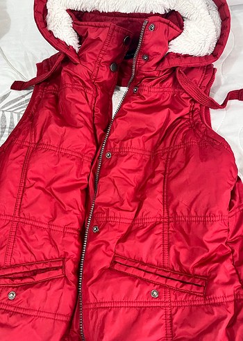 Kırmızı Kadın Kapitone Yelek LCW - Görsel 9
