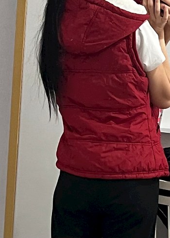 Kırmızı Kadın Kapitone Yelek LCW - Görsel 6