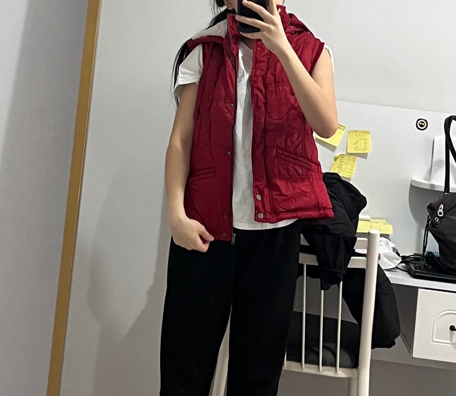 Kırmızı Kadın Kapitone Yelek LCW - Görsel 2