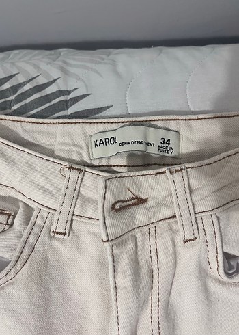 Bej Kadın Regular Fit jean Dilvin - Görsel 3