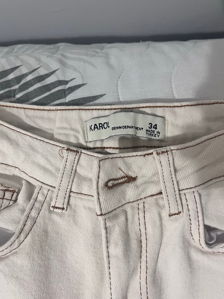 Bej Kadın Regular Fit jean Dilvin - Görsel 3