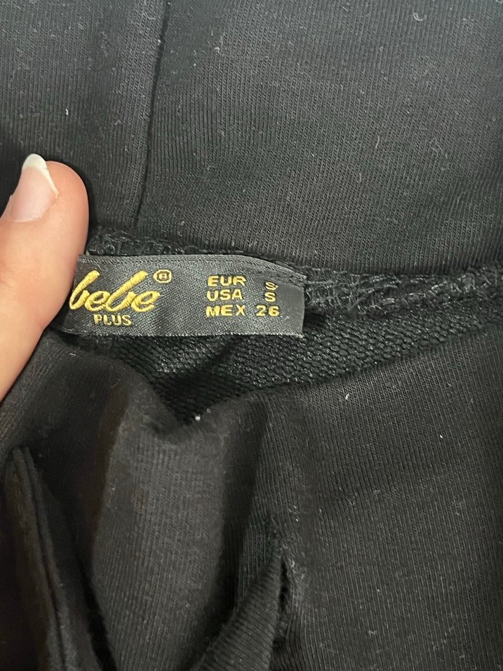 Siyah Rahat Kesim Kadın Eşofman Altı - Görsel 2