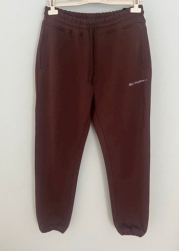 Bordo erkek Rahat Kesim Eşofman Altı