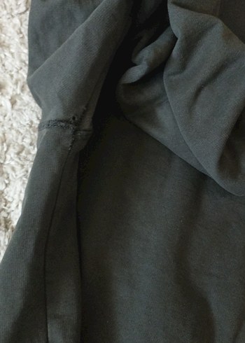 Gri Erkek Keten Sweatshirt - Görsel 3