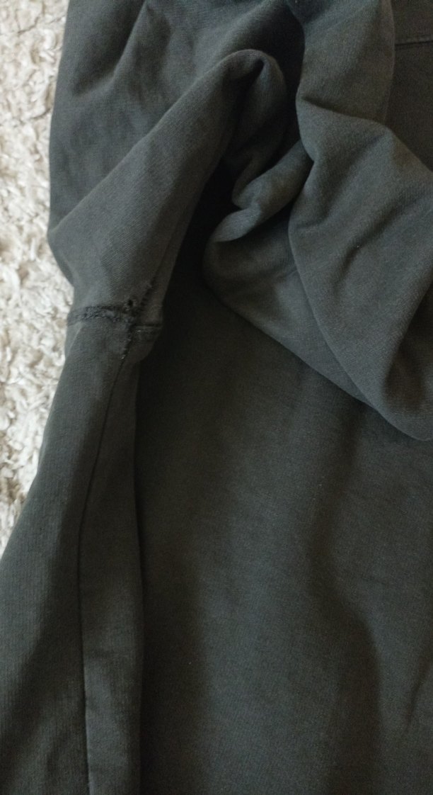 Gri Erkek Keten Sweatshirt - Görsel 3