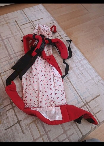 Renkli Kırmızı Bebek Kanguru - Görsel 4