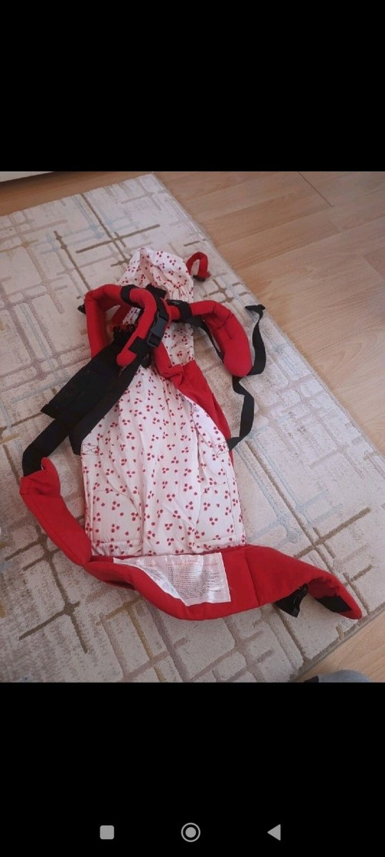 Renkli Kırmızı Bebek Kanguru - Görsel 4