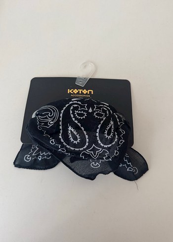 Siyah bandana / Fular
