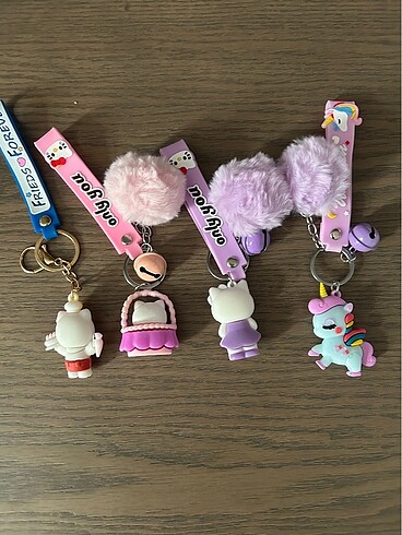 Diğer Hello Kitty anahtarlık / unicorn anahtarlık