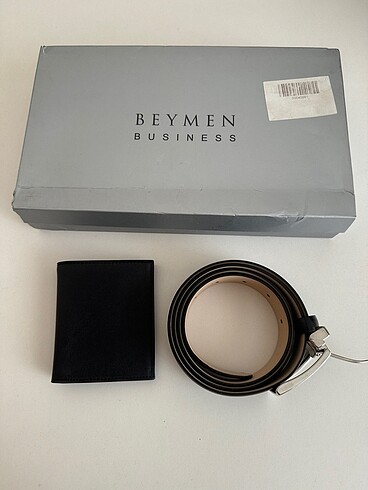 Beymen cüzdan kemer set