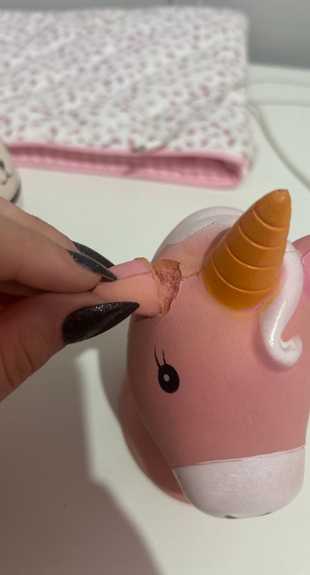 Pembe Unicorn ve Panda Oyuncak Squishy - Görsel 3