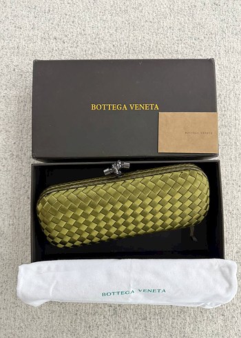 Beden Bottega Veneta Gri Düğmeli Kadın Clutch