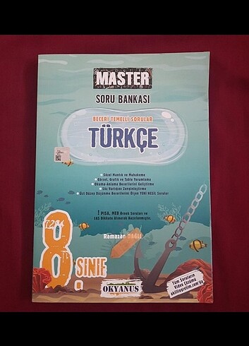 Okyanus yay. 8.sınıf Master Türkçe S.B.