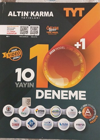 Altın Karma TYT 10 Deneme Kitabı