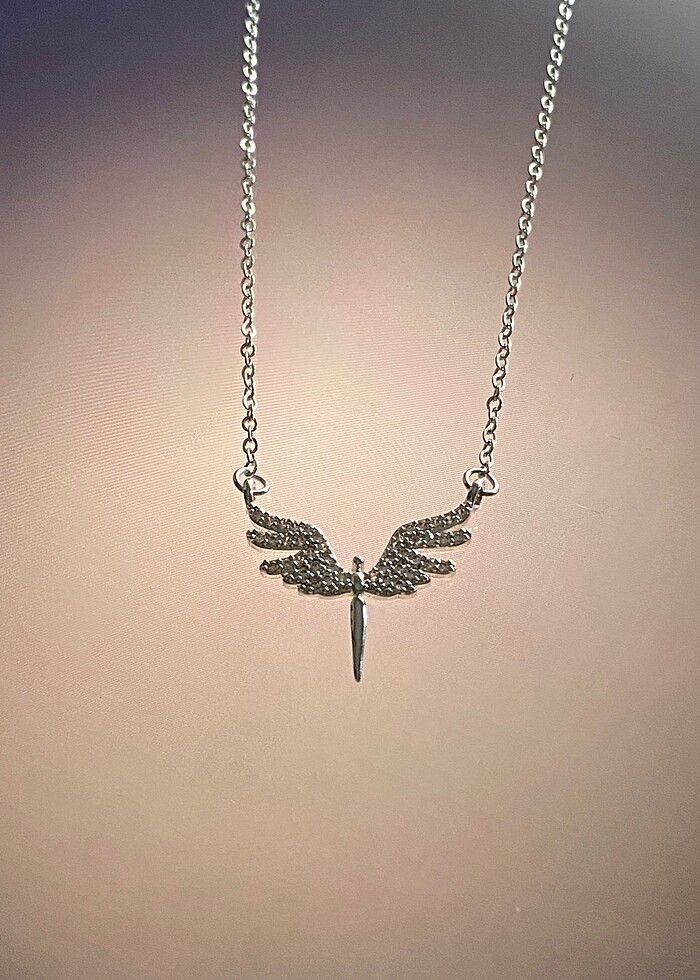 Yusufçuk çelik kolye - Görsel 3