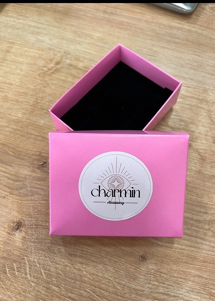 Gold Taşlı Papatya Kolye - Görsel 4