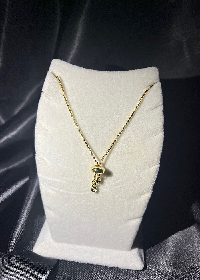 gold rengi asansörlü bileklik - Görsel 4