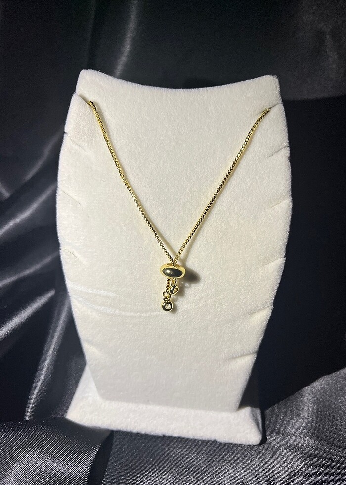 gold rengi asansörlü bileklik - Görsel 5