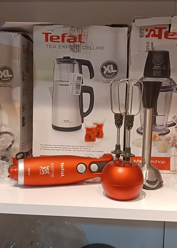 Tefal Deluxe Çok Fonksiyonlu Cam Hazne Kırmızı Blender - Görsel 2