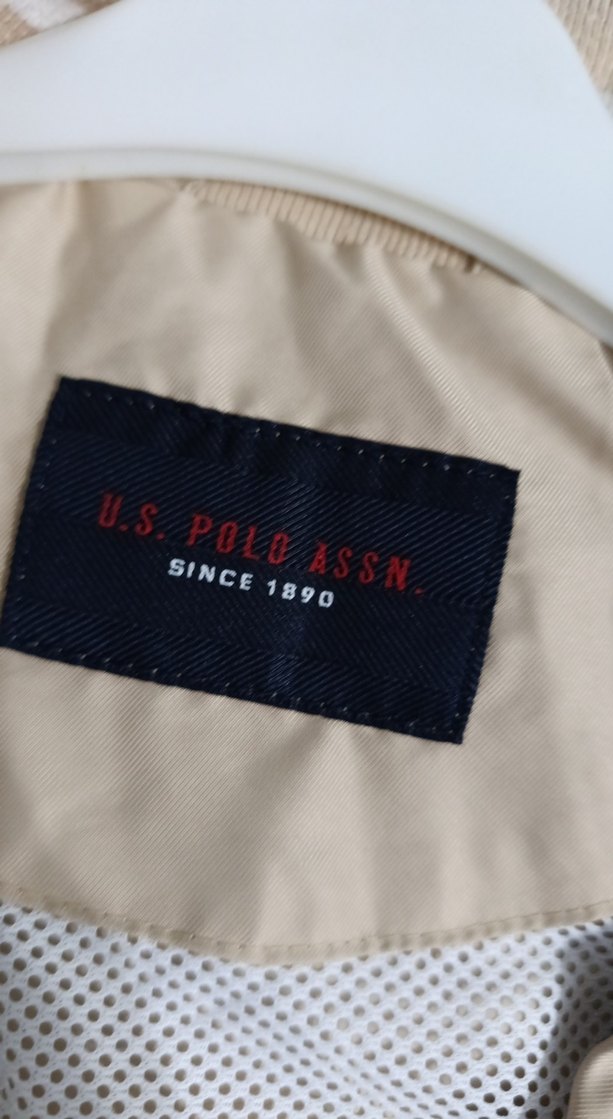 Erkek Bej Parlak Midi Ceket Fermuarlı - Görsel 3