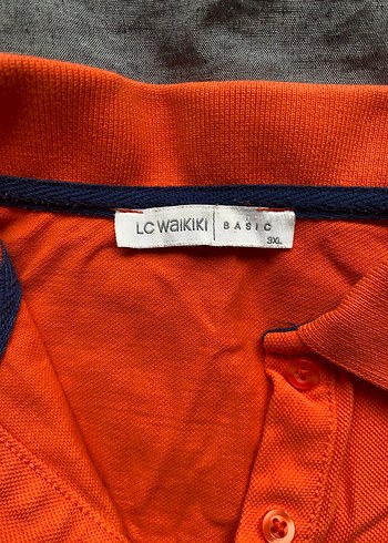 Turuncu Polo Yaka Tişört - Görsel 2