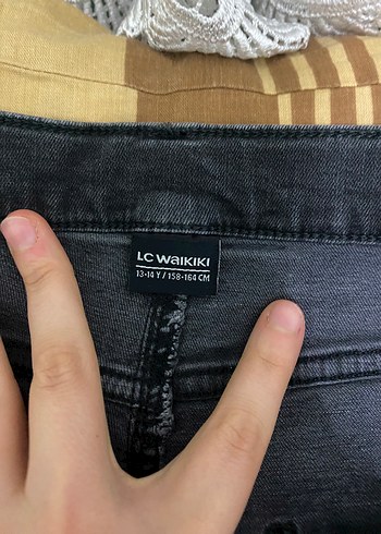 Kadın Gri Denim Regular Fit Günlük Kot Pantolon - Görsel 3