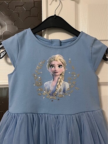 Koton Mavi Elsa Elbise