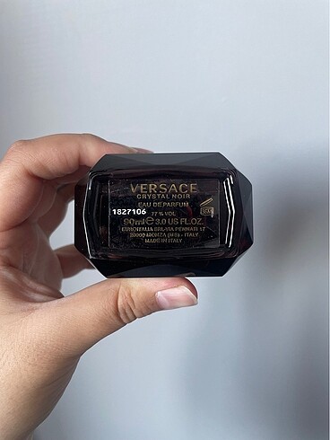 Beden Renk Versace Crystal Noır 90 Ml Edp