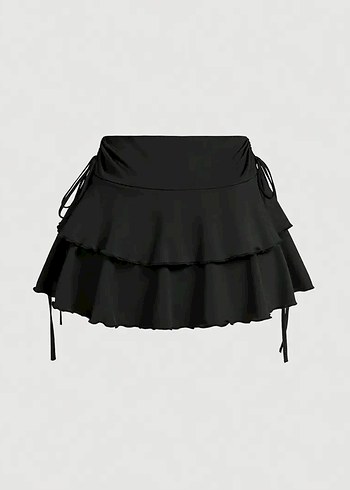 Siyah Kat Kat Mini Etek - Görsel 2