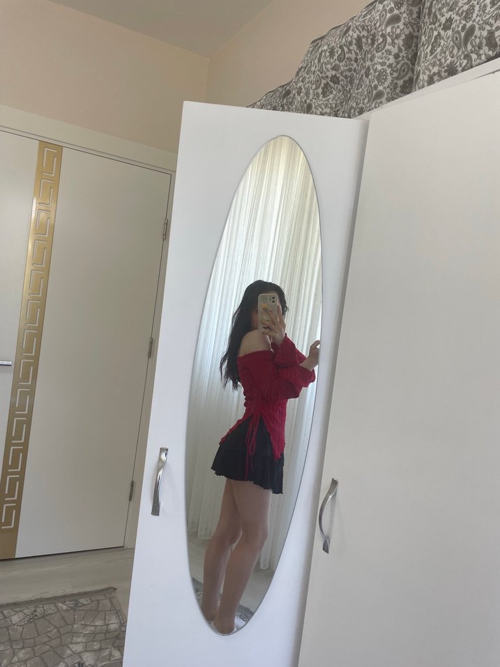 Siyah Kat Kat Mini Etek - Görsel 3