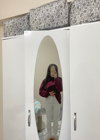 Beyaz kot skinny - Görsel 2