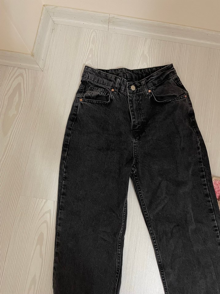 Palazzo kot yüksek bel pantolon - Görsel 2