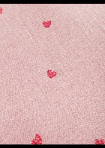 Lcw home cift kisilik Pembe Puantiyeli Yatak Örtüsü - Görsel 4