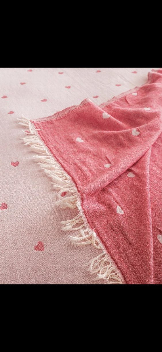 Lcw home cift kisilik Pembe Puantiyeli Yatak Örtüsü - Görsel 3