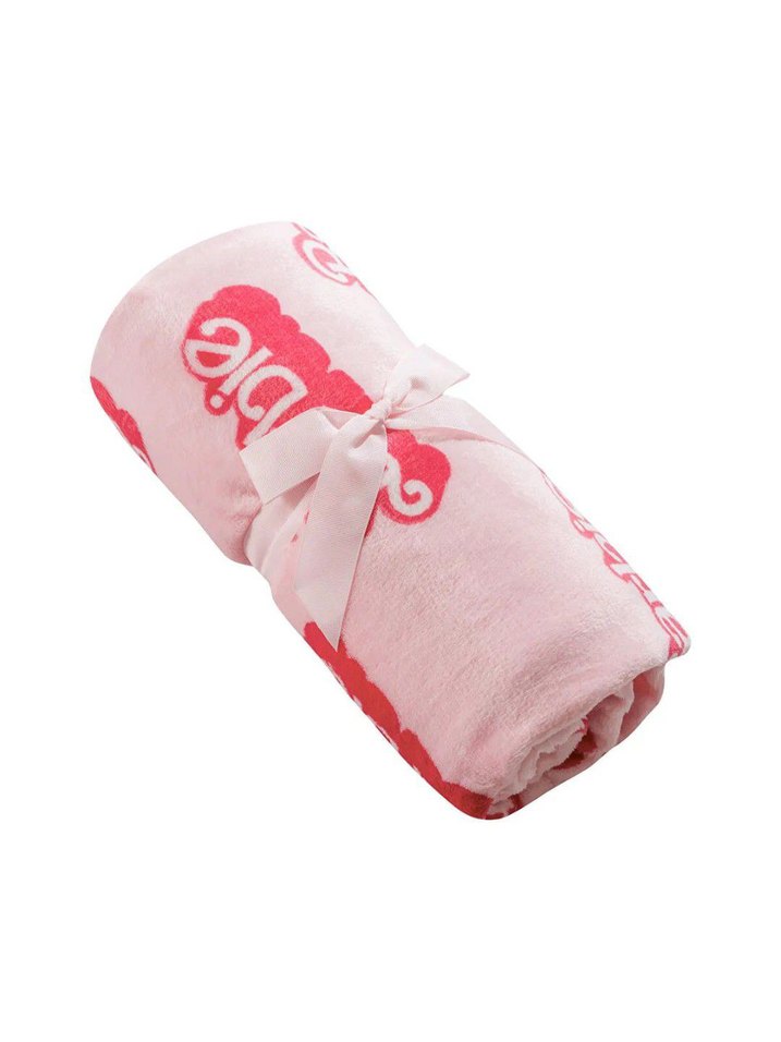 Pembe Barbie Desenli lcw home tv Battaniyesi - Görsel 2