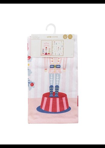 Nakışlı Bohem Tarzı Pastel Renk Mutfak Havlusu - Görsel 5