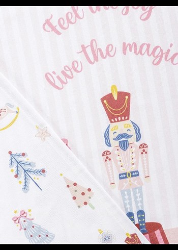 Nakışlı Bohem Tarzı Pastel Renk Mutfak Havlusu - Görsel 3