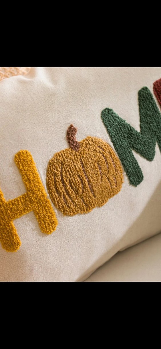 Nakışlı Bohem Kahverengi Dekoratif Yastık - Görsel 4