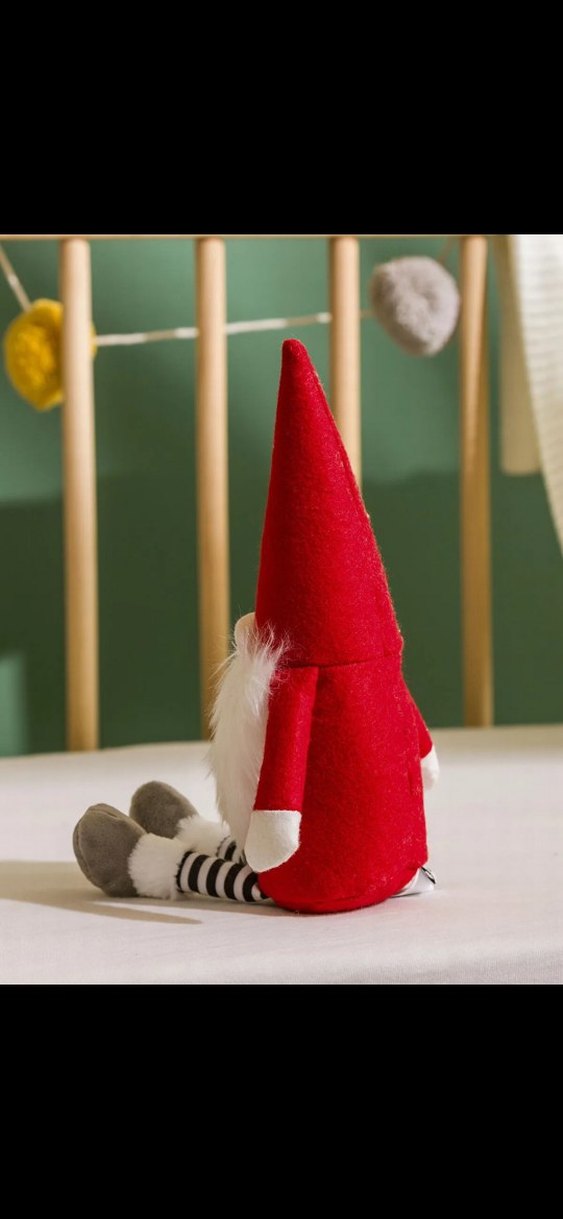 Kırmızı Şapkalı Renkli Dekoratif Figürin - Görsel 2