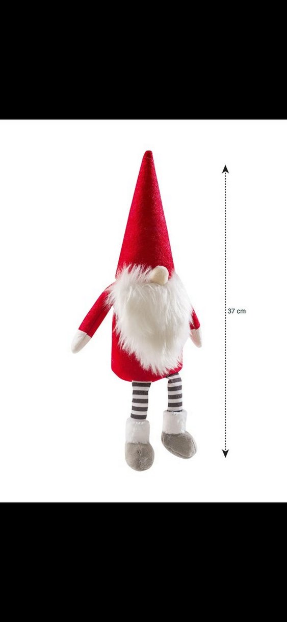 Kırmızı Şapkalı Renkli Dekoratif Figürin - Görsel 4