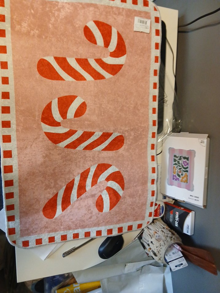 Pembe Desenli Banyo Paspası - Görsel 3