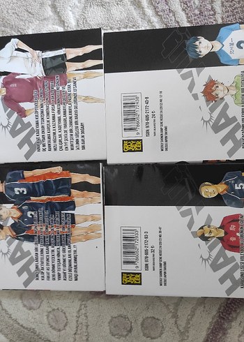 Haikyuu!! Manga 1-4 - Görsel 6