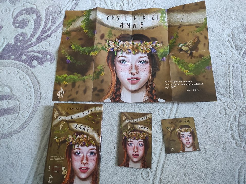 Yeşilin Kızı Anne  Ciltli ve Hediyeli - Görsel 5