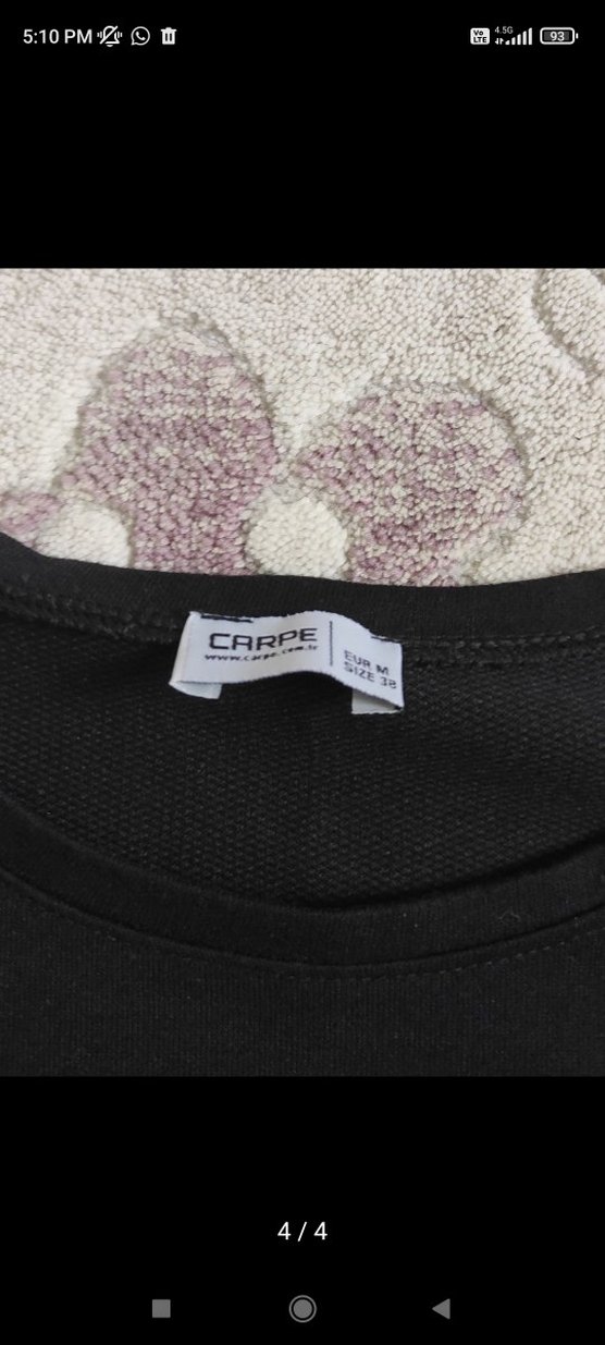 emo/ harajuku oversize sweatshirt - Görsel 3